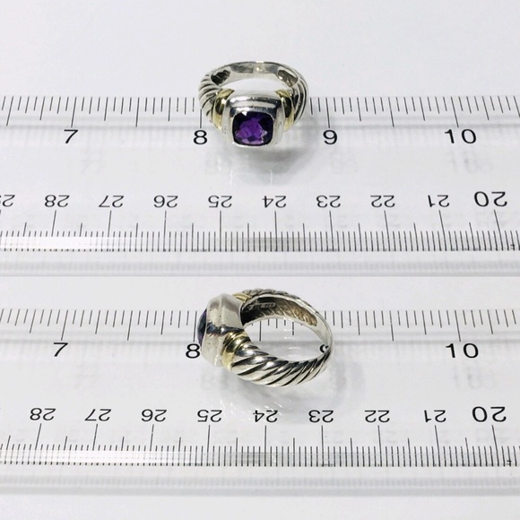 David Yurman Amethyst Ring - Picture 6 of 8